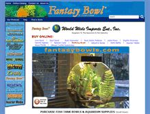 Tablet Screenshot of fantasybowls.com